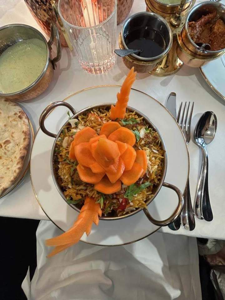 Menu indien Châtillon